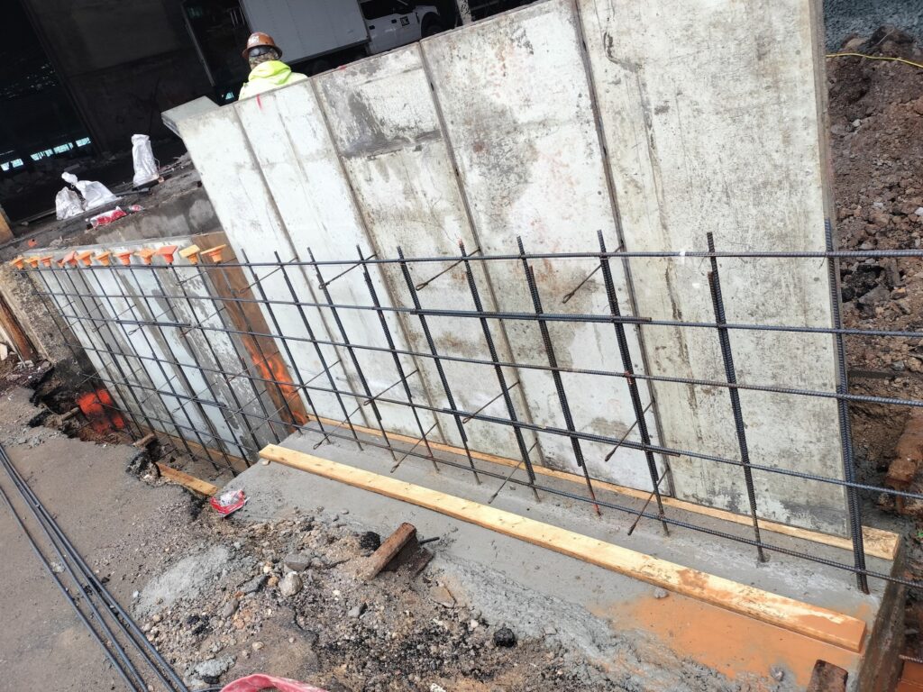 Commercial - Retaining wall