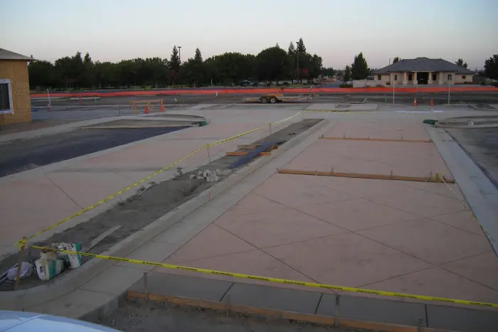 commercial stamped concrete
